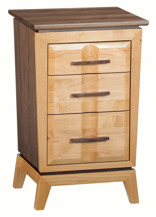 Addison Narrow 3 Drawer Nightstand