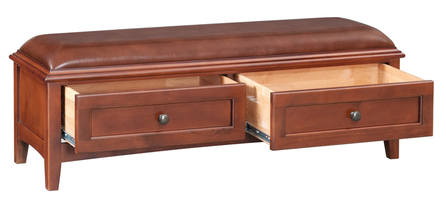 Mckenzie 2 Drawer Bench
