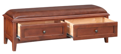 Mckenzie 2 Drawer Bench