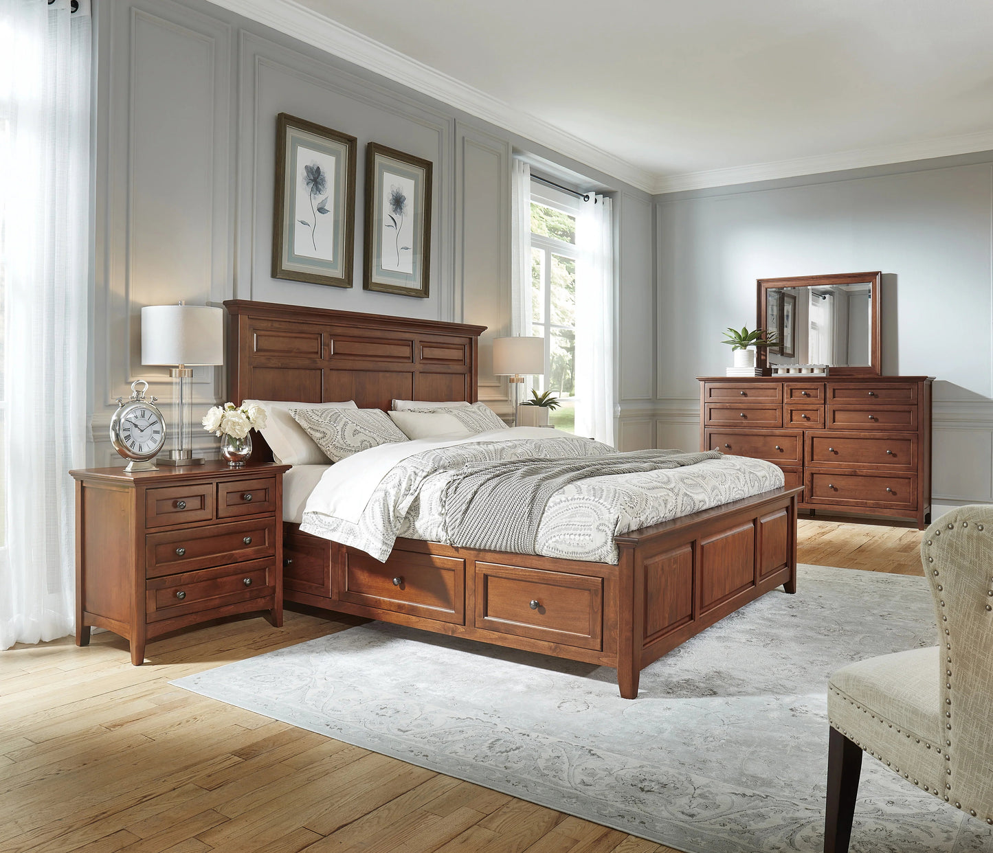 Mckenzie 4 Drawer Nightstand