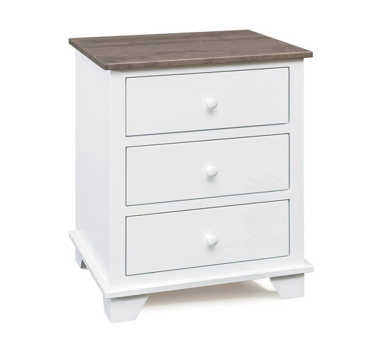 Portland 3 Drawer Nightstand