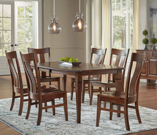 Boat Shape Table & Florence Chair Dining Set