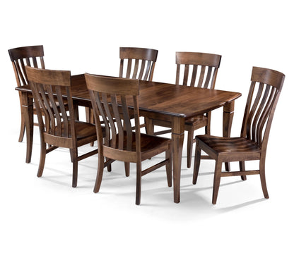 Bow End Table & Nathan Chair Dining Set