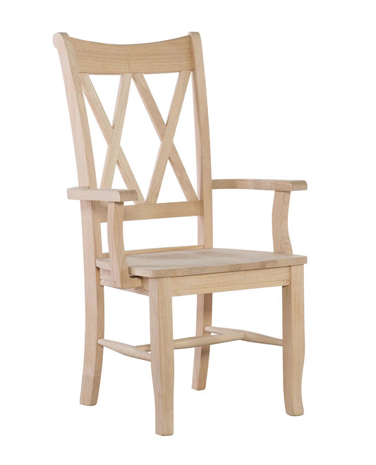 Double X Arm Chair