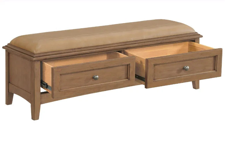 Mckenzie 2 Drawer Bench
