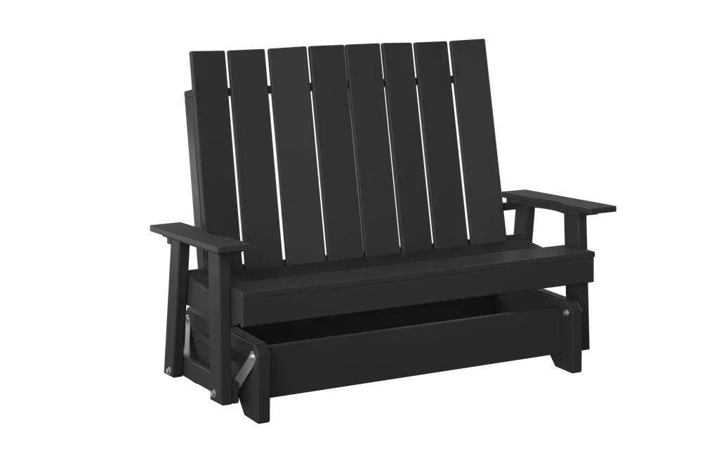 Modern Four Foot Outdoor Glider