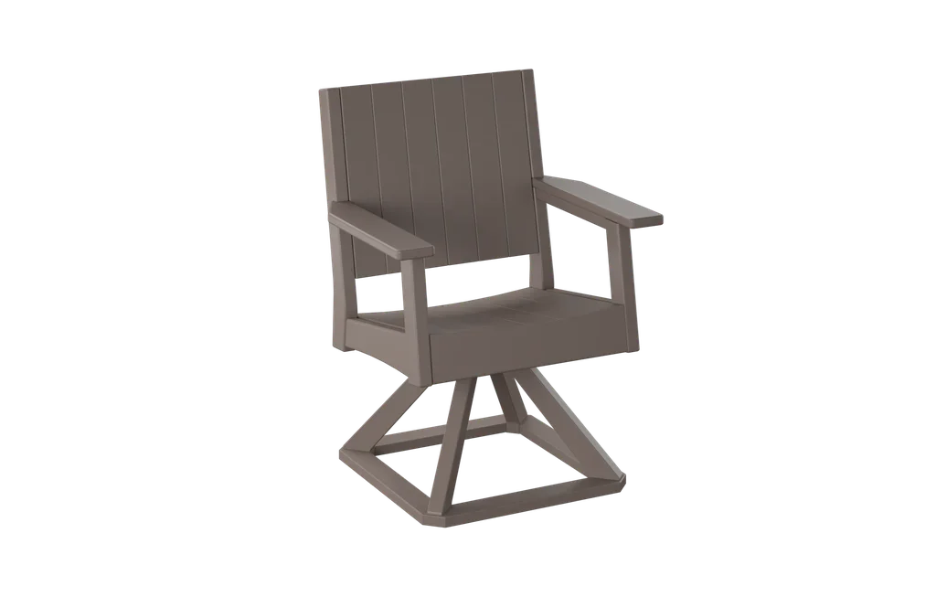 Chat Outdoor Swivel Dining Chair